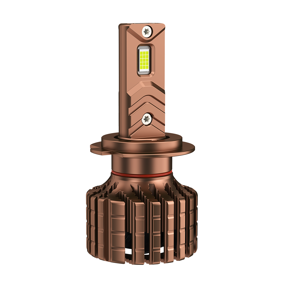 SeaPeak F15A 75W LED Headlight Bulbs - 6500LM 6500K Dual Copper Pipe Cooling - Universal for Cars & Trucks (9V-63V)