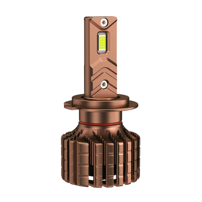 SeaPeak F15A 75W LED Headlight Bulbs - 6500LM 6500K Dual Copper Pipe Cooling - Universal for Cars & Trucks (9V-63V)