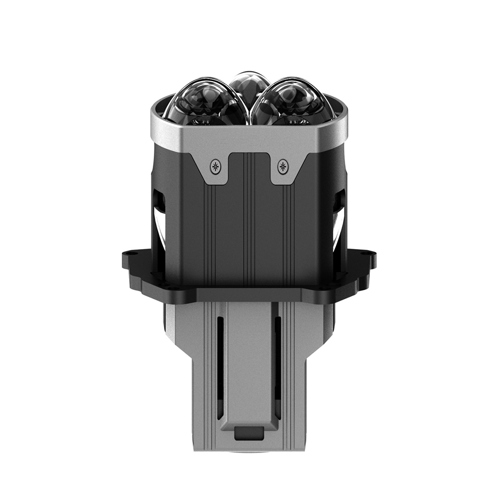 SeaPeak ZS1 3-Inch Bi-LED Projector Lens - High Power 80W 6000K with Ice Blue DRL & Sharp Cutoff