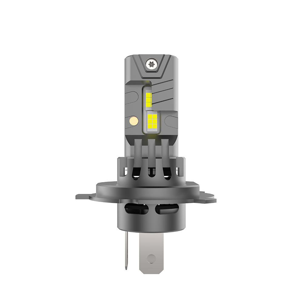 Y5C Mini H4 LED Projector Lens Headlight Bulbs - 120W 20000LM 6000K Cool White Plug and Play Retrofit Kit