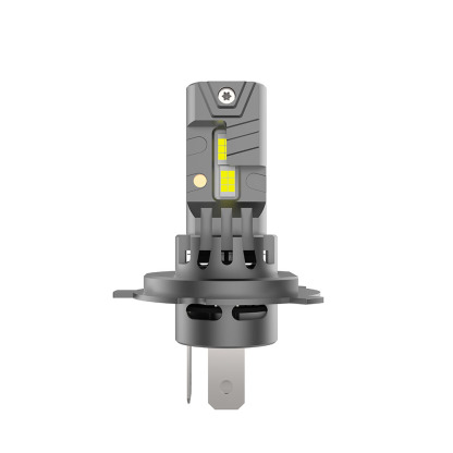 Y5C Mini H4 LED Projector Lens Headlight Bulbs - 120W 20000LM 6000K Cool White Plug and Play Retrofit Kit