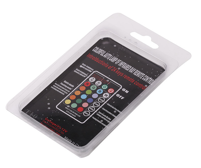 Universal RGB T10 LED Bulb Kit with Remote | 16-Color W5W 194 168 Interior & Parking Lights | SeaPeak Industry