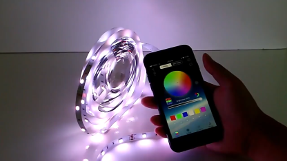 RGBIC Corner Floor Lamp, Magical Color Changing LED Mood Lighting with Music Sync, Smart APP & Remote Control Minimalist Modern Floor Lamp for Gaming Room, Bedroom, Living Room
