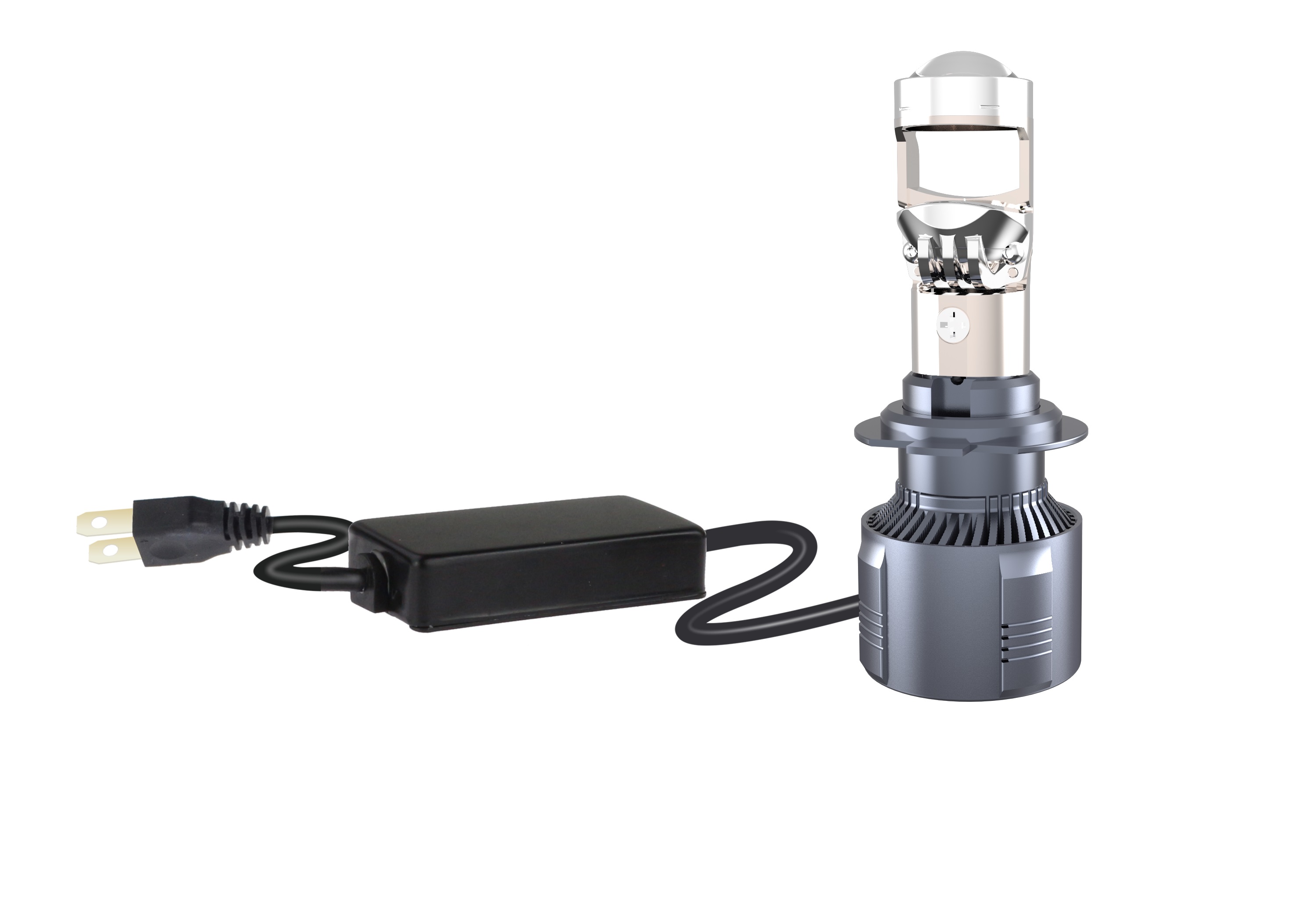 Universal 55W Mini LED Projector Lens Kit | Ultra-Bright Hi/Lo Beam Upgrade | SeaPeak Industry
