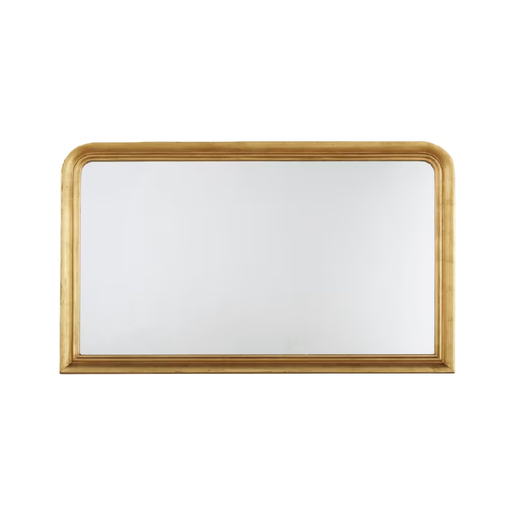 Miroir Rectangulaire avec Cadre Doré-caraburton.shop
