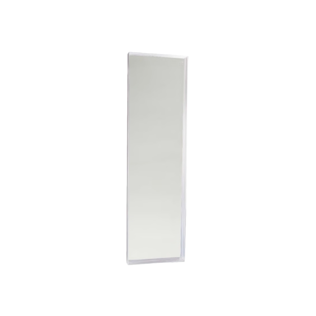 Espejo rectangular vertical de pared sin marco con borde pulido (63 × 16 in)-luisweston.shop