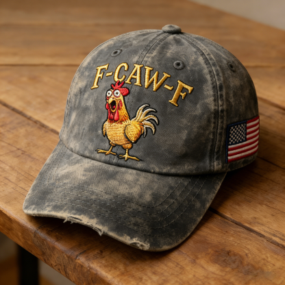 🐔F-CAW-F Rooster Hat