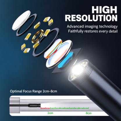 Woyuosn High-Resolution Waterproof Endoscope Camera