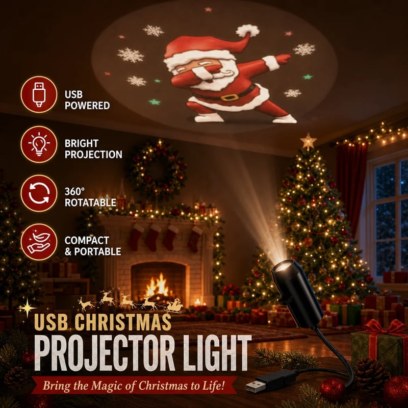 🥳🥳USB Galaxy & Moon Projector Night Light