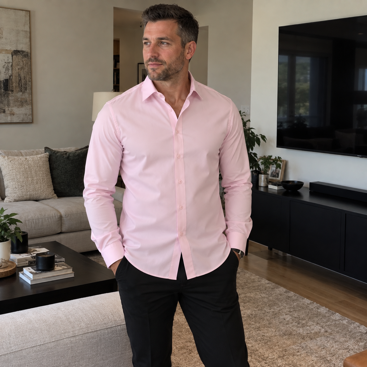 Men‘s Office Flex Dress Shirt