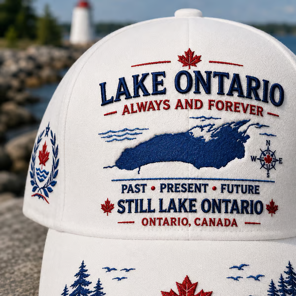 🔥 LAST DAY 50% OFF – 🍁 Lake Ontario Always And Forever Baseball Cap