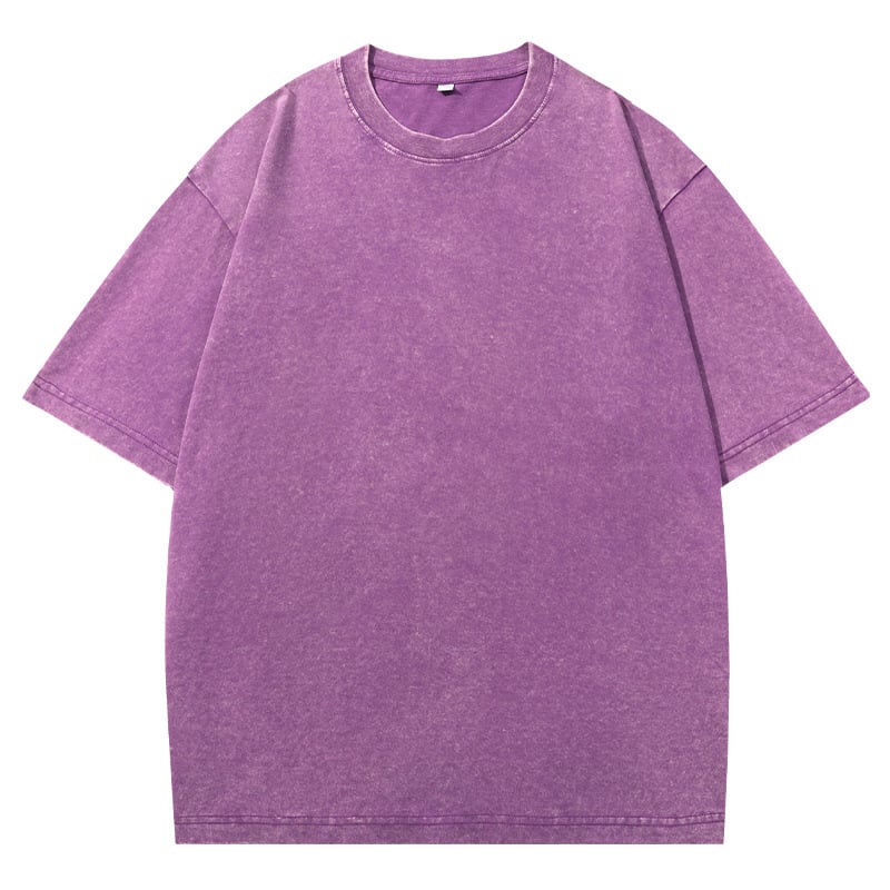 4 Pack Oversized Tshirts for Men Gym Vintage Heavyweight T Shirts Cotton Workout Acid Wash Baggy Tees