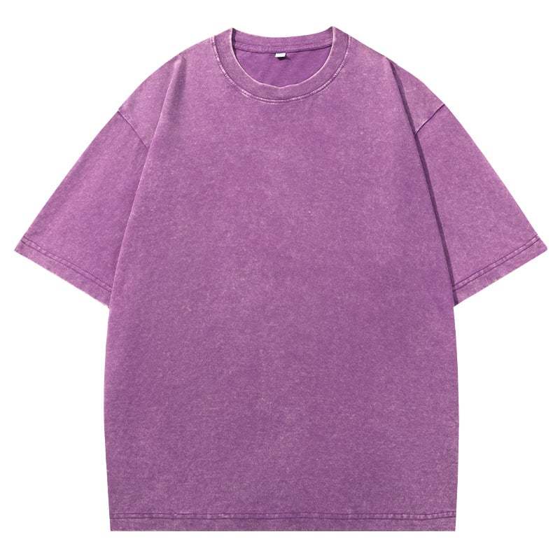4 Pack Oversized Tshirts for Men Gym Vintage Heavyweight T Shirts Cotton Workout Acid Wash Baggy Tees