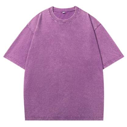 4 Pack Oversized Tshirts for Men Gym Vintage Heavyweight T Shirts Cotton Workout Acid Wash Baggy Tees
