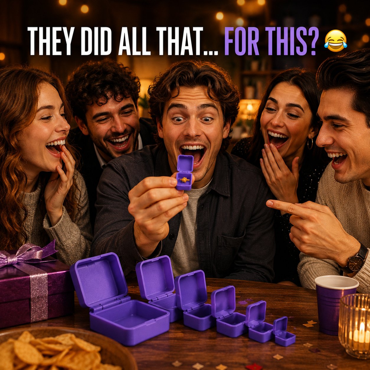 funny nesting prank gift box surprise