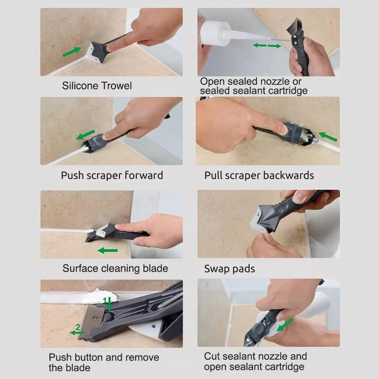 3 In 1 Ultimate Caulking Tool