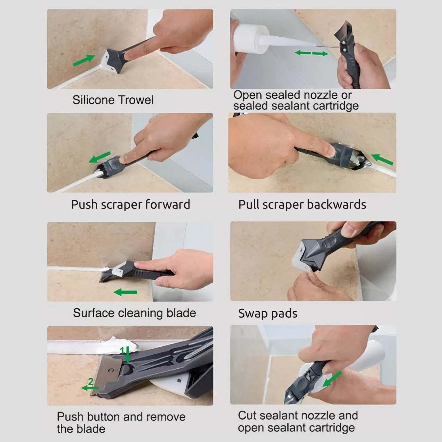 3 In 1 Ultimate Caulking Tool