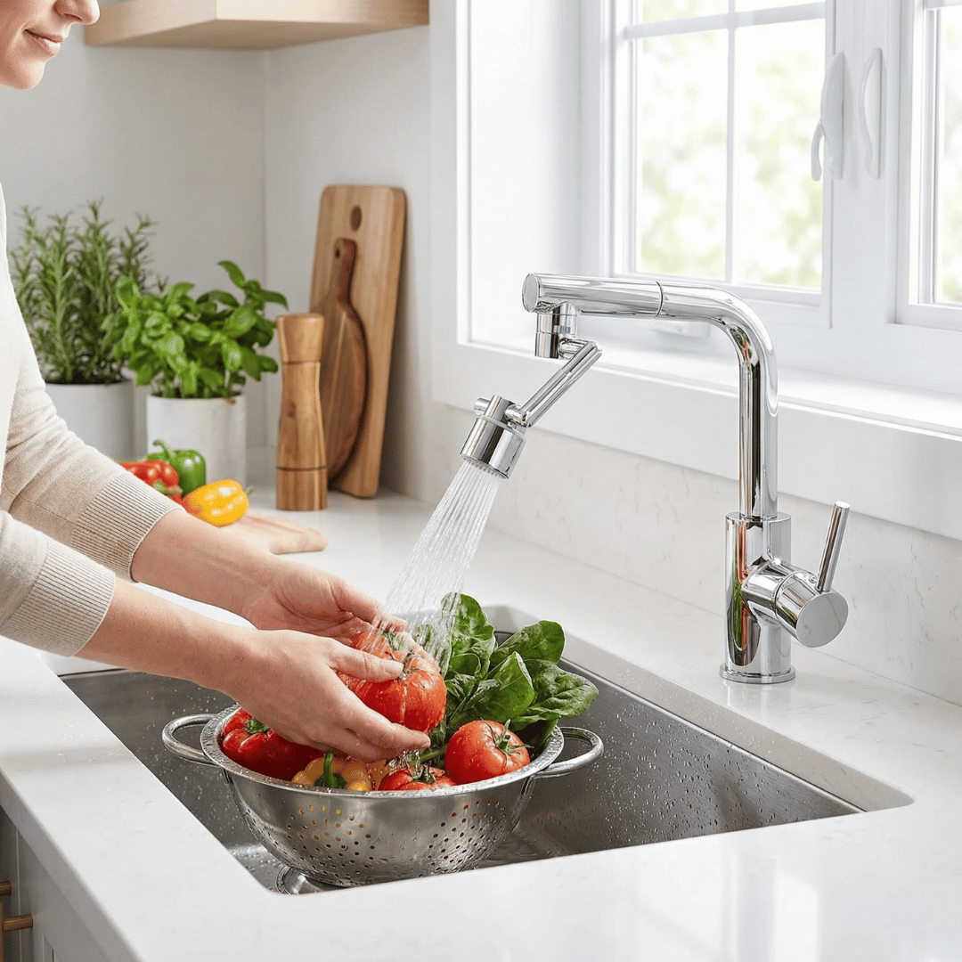 Universal 1080° Rotating Faucet Extender