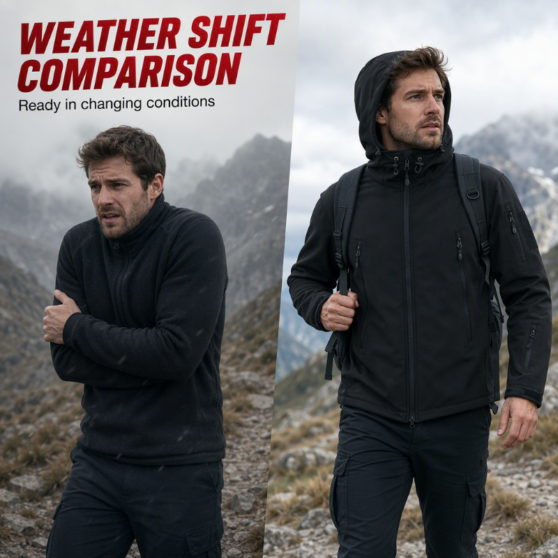 ⏳LAST DAY 50% Off💥 Built for Wind & Rain🌧️Men's Waterproof Insulated Outdoor Jacket