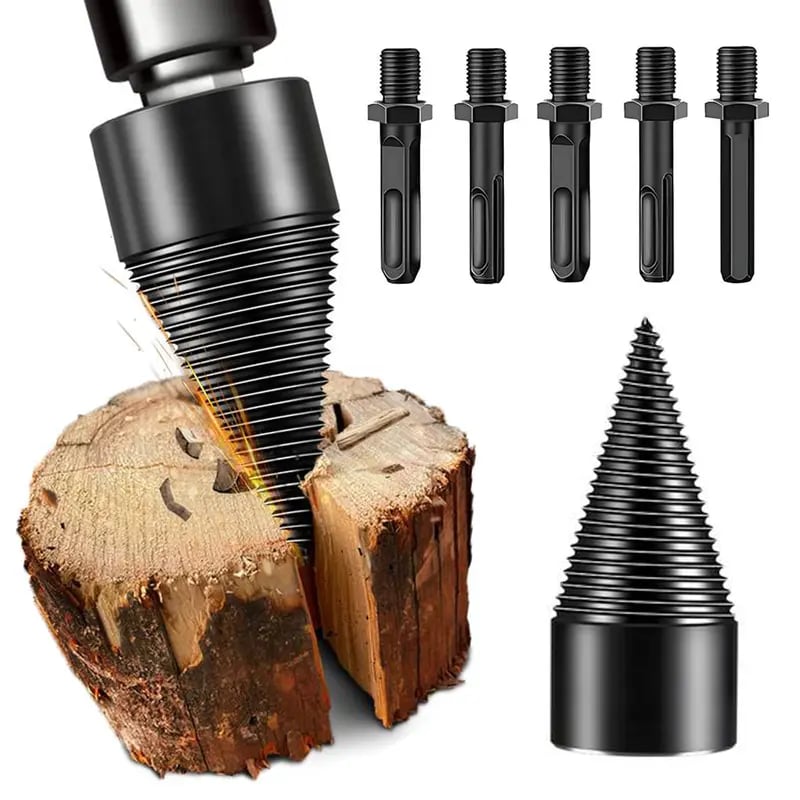 Wood Log Splitter Firewood Drill Bit