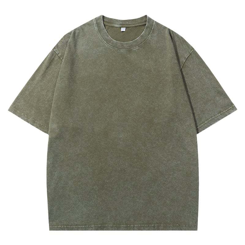 4 Pack Oversized Tshirts for Men Gym Vintage Heavyweight T Shirts Cotton Workout Acid Wash Baggy Tees