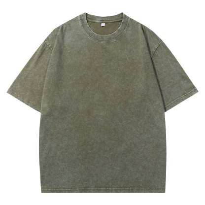 4 Pack Oversized Tshirts for Men Gym Vintage Heavyweight T Shirts Cotton Workout Acid Wash Baggy Tees
