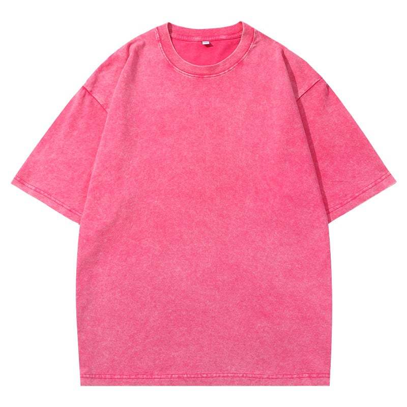 4 Pack Oversized Tshirts for Men Gym Vintage Heavyweight T Shirts Cotton Workout Acid Wash Baggy Tees