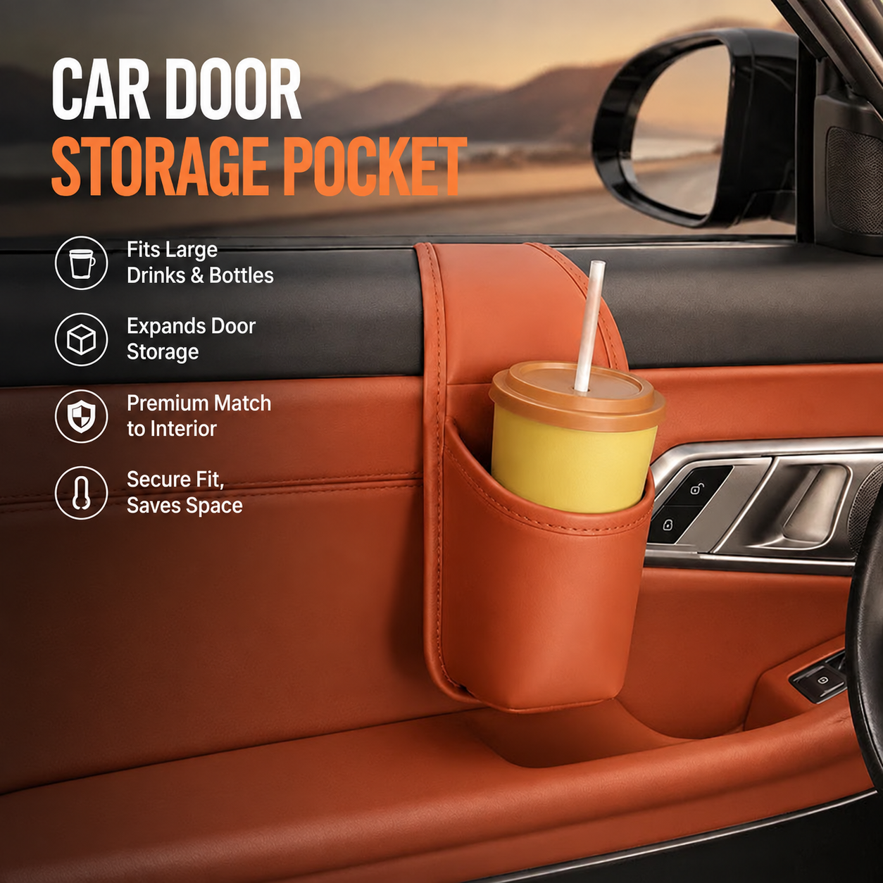 🏆35K+ SOLD 🔥2026 SALE - 🚗 Car Door Storage Pocket