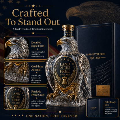 🔥 Flash Sale-60% Off 🦅Hawk Whiskey Bottle -American Commemorative Bottle