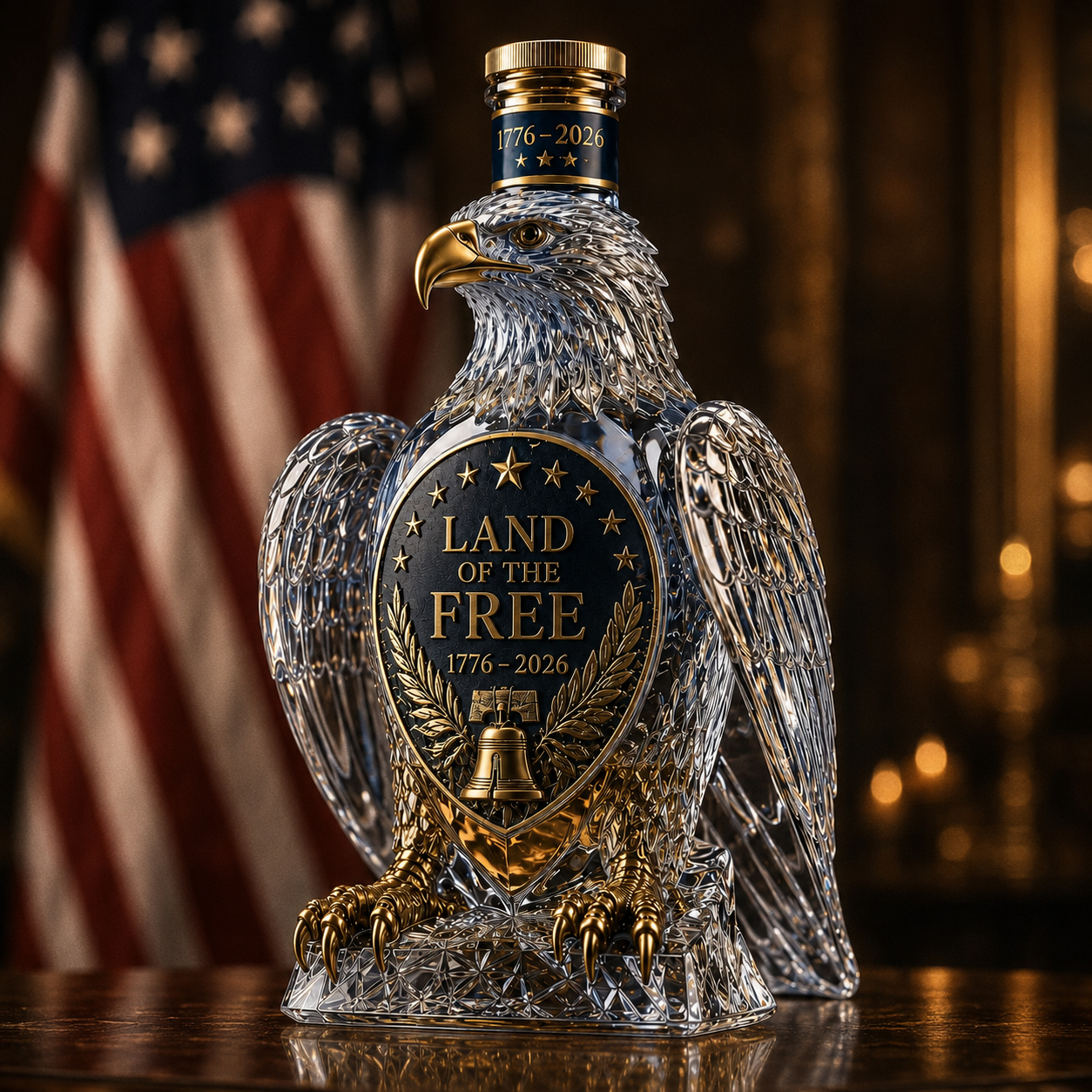 🔥 Flash Sale-60% Off 🦅Hawk Whiskey Bottle -American Commemorative Bottle