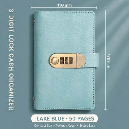 Locking Banknote Collection Booklet | Holds 100 Bills