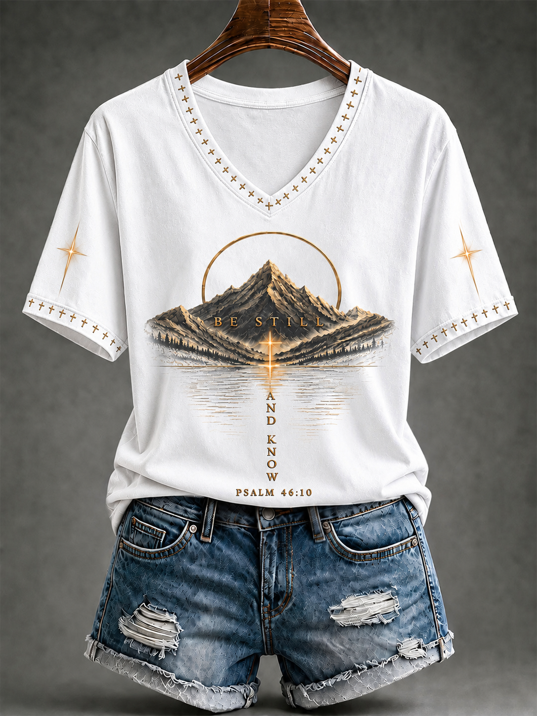 Women's Be Still And Know T-shirt