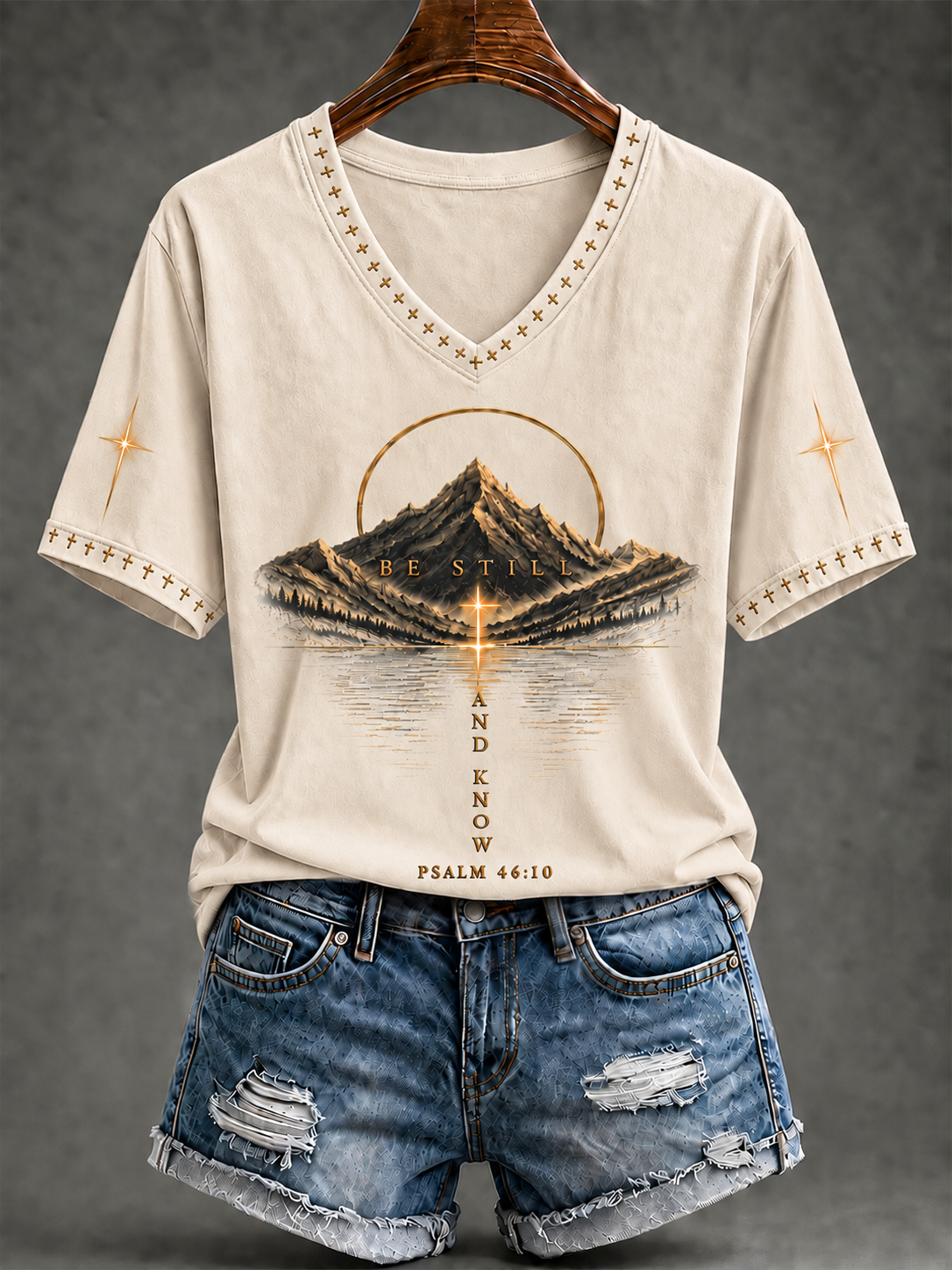 Women's Be Still And Know T-shirt
