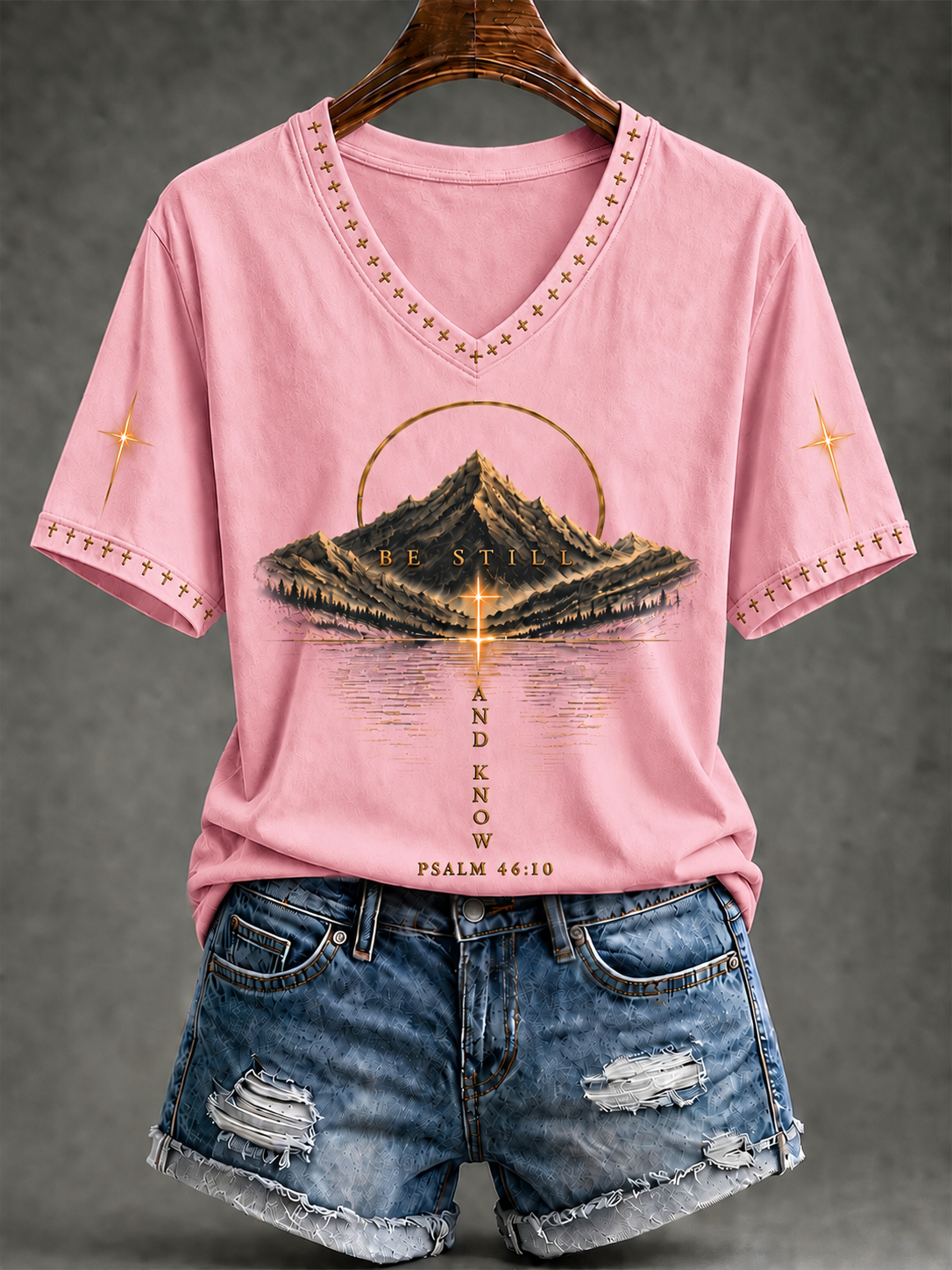 Women's Be Still And Know T-shirt
