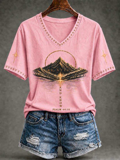 Women's Be Still And Know T-shirt