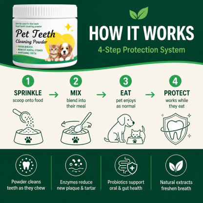 Last Day 50% Off - Pet Dental Dowder