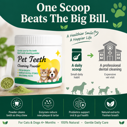 Last Day 50% Off - Pet Dental Dowder