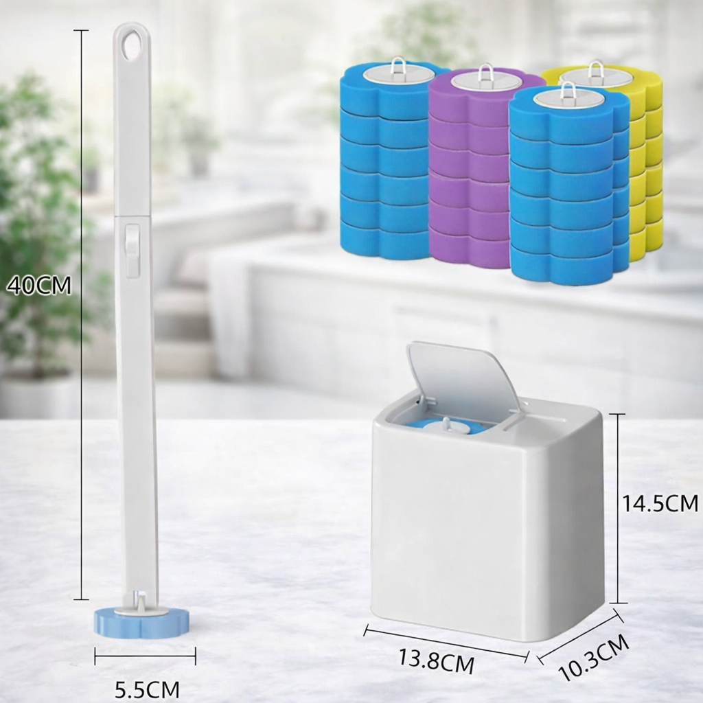 Hygienic Disposable Toilet Brush