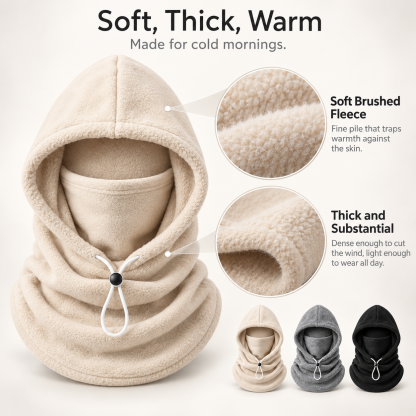 3-in-1 Winter Hood