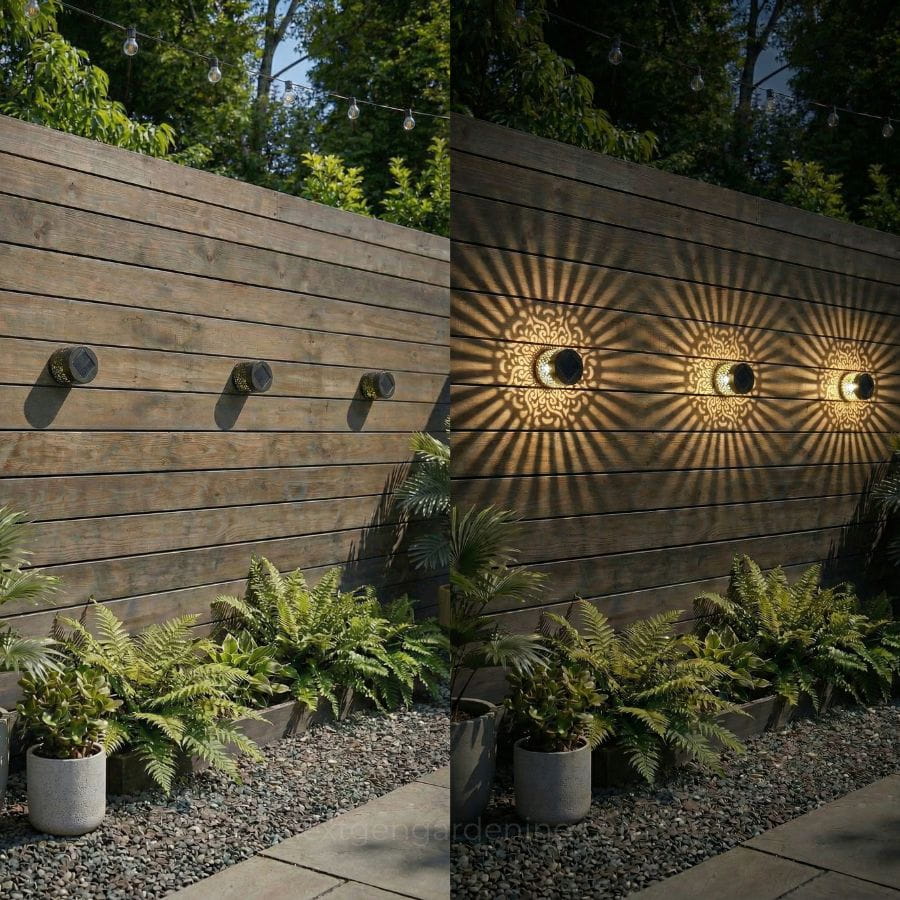 Decorative Solar Mandala Lights