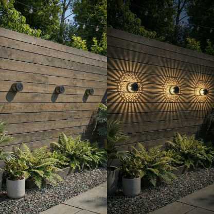 Decorative Solar Mandala Lights