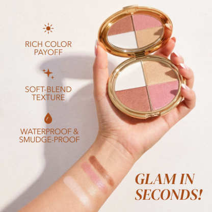 Glam in Seconds Eye & Cheek Palette