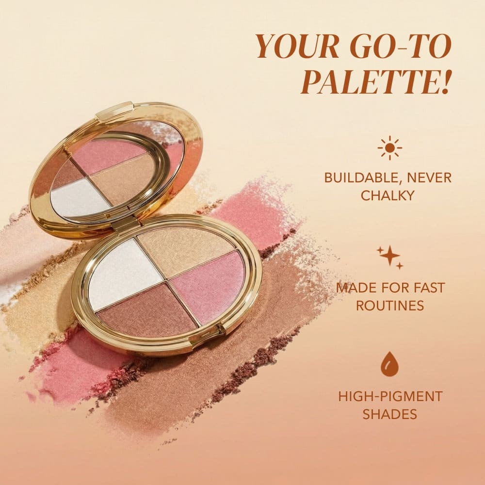 Glam in Seconds Eye & Cheek Palette