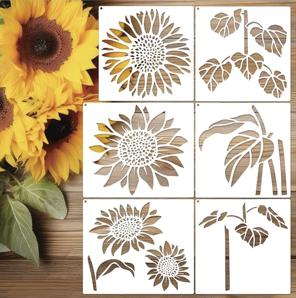 🔥 Last Day Sale Price | 💐 Eptchn Garden Fence Large Flower Stencils🌻DIY Decoration BloomTrace