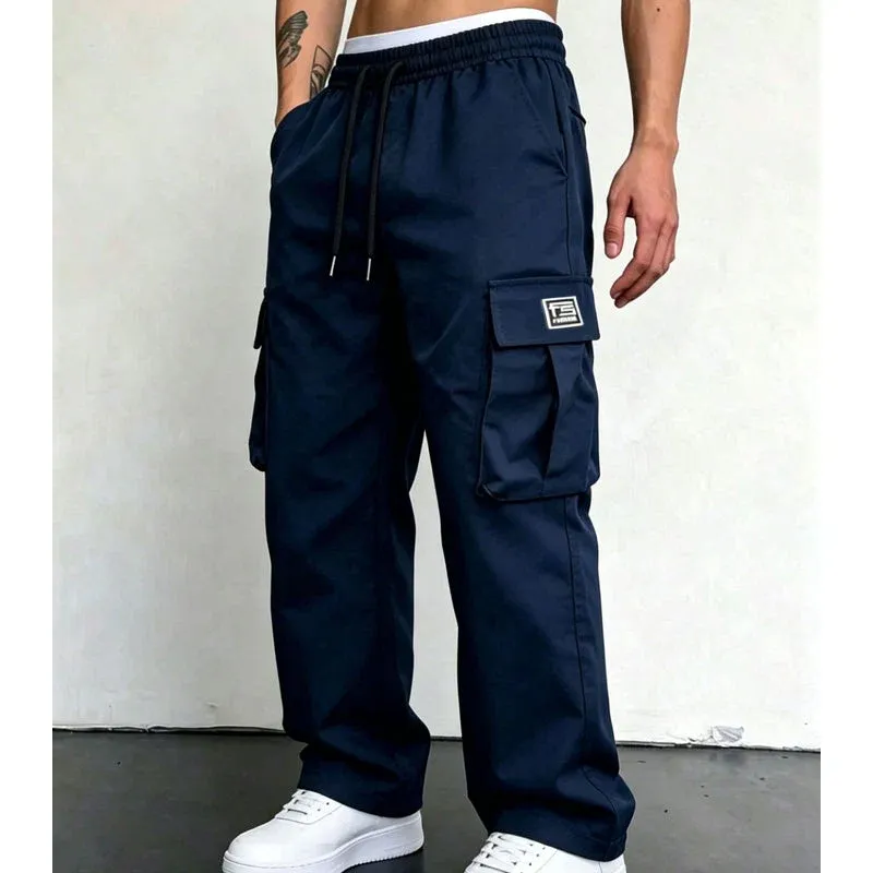 Men's Casual Loose Fit Cargo Pants