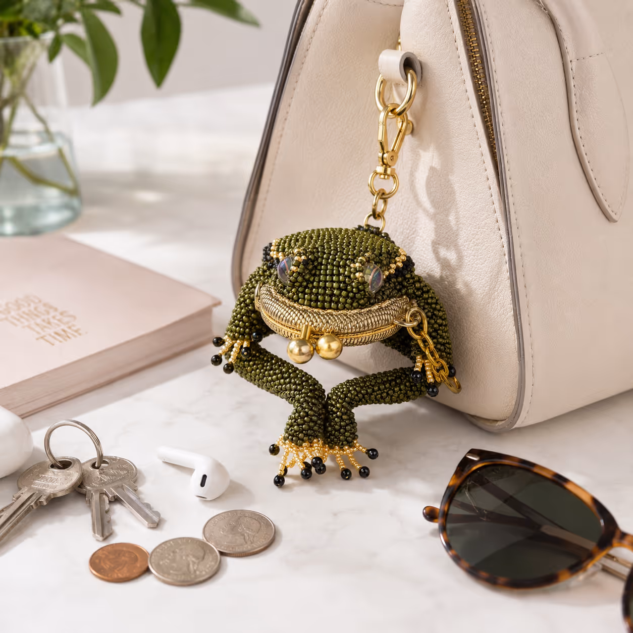 Charming Frog Coin Purse