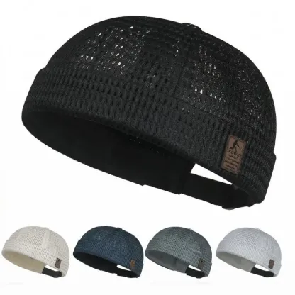 🧢 50% OFF NOW! ☀️ Lightweight Breathable Mesh Brimless Cap – Sweat-Wicking, UV Protection & Perfect for Running, Tennis & Outdoor Sports 🏃‍♂️