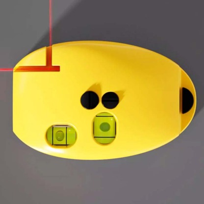 🔴90° Right Angle Laser Level – Infrared Precision Laser Line Tool, Bright Visible Beam, Compact Durable Layout Marker for Tile Laying, Shelf Mounting & Home DIY Projects