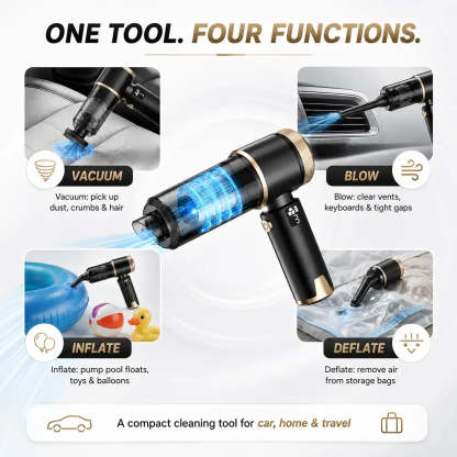 Powerful Cordless Handheld Car Vacuum