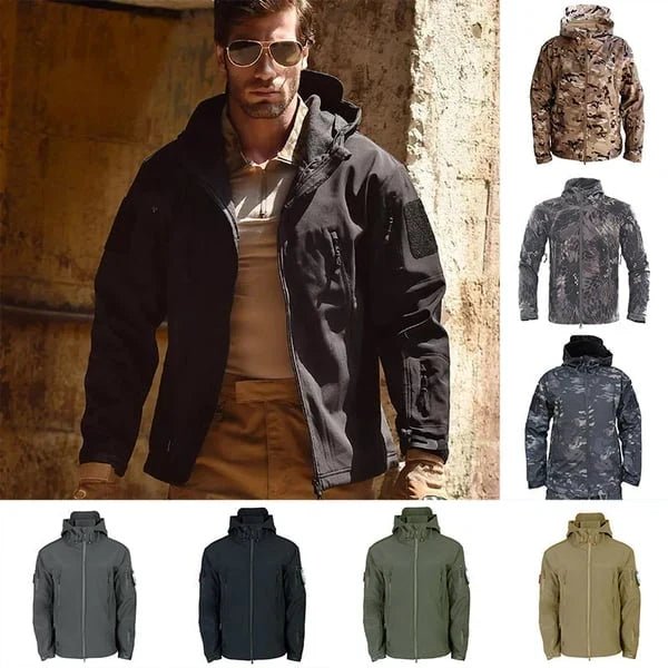 ⏳LAST DAY 50% Off💥 Built for Wind & Rain🌧️Men's Waterproof Insulated Outdoor Jacket